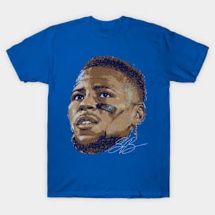 Saquon Barkley New York G Portrait T-Shirt